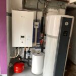 Installation PAC Air-eau de 6kW à Evron (53)